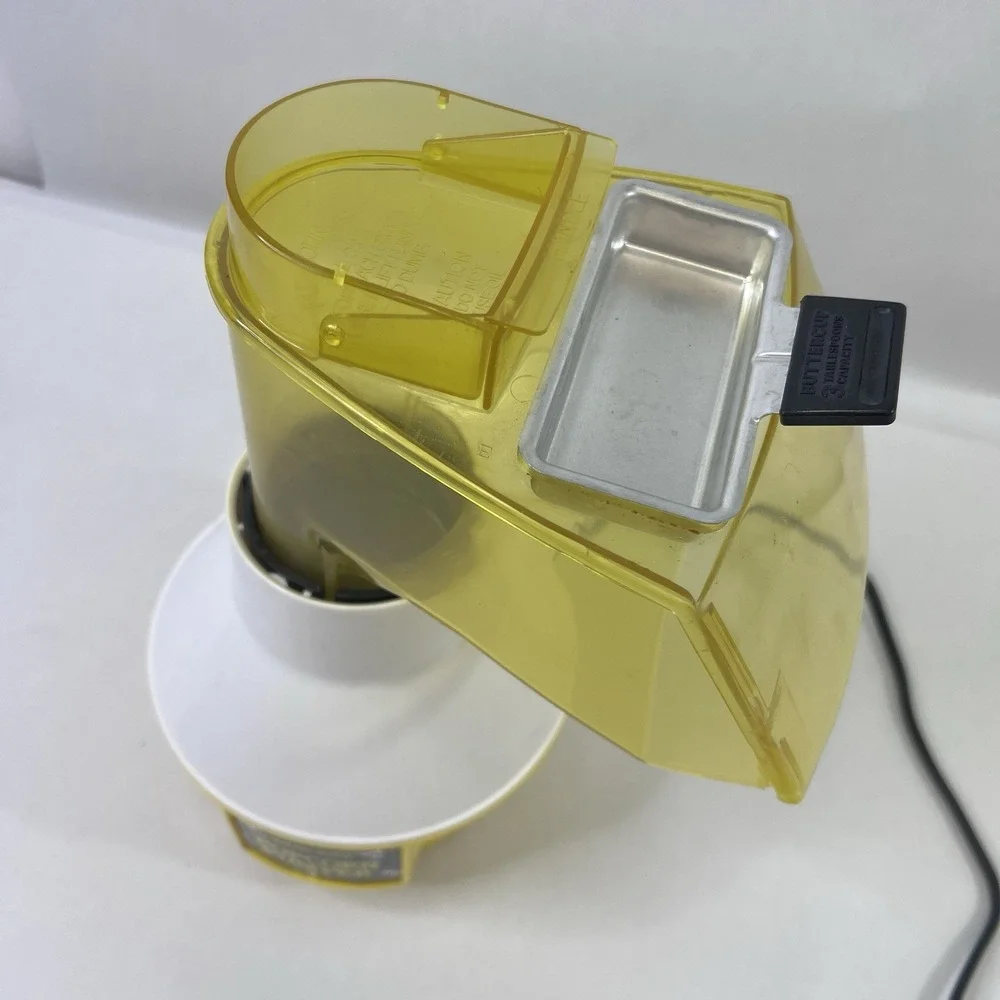 Wear Ever Popcorn Pumper 73000 Hot Air Popper Butter Dish Tested Works